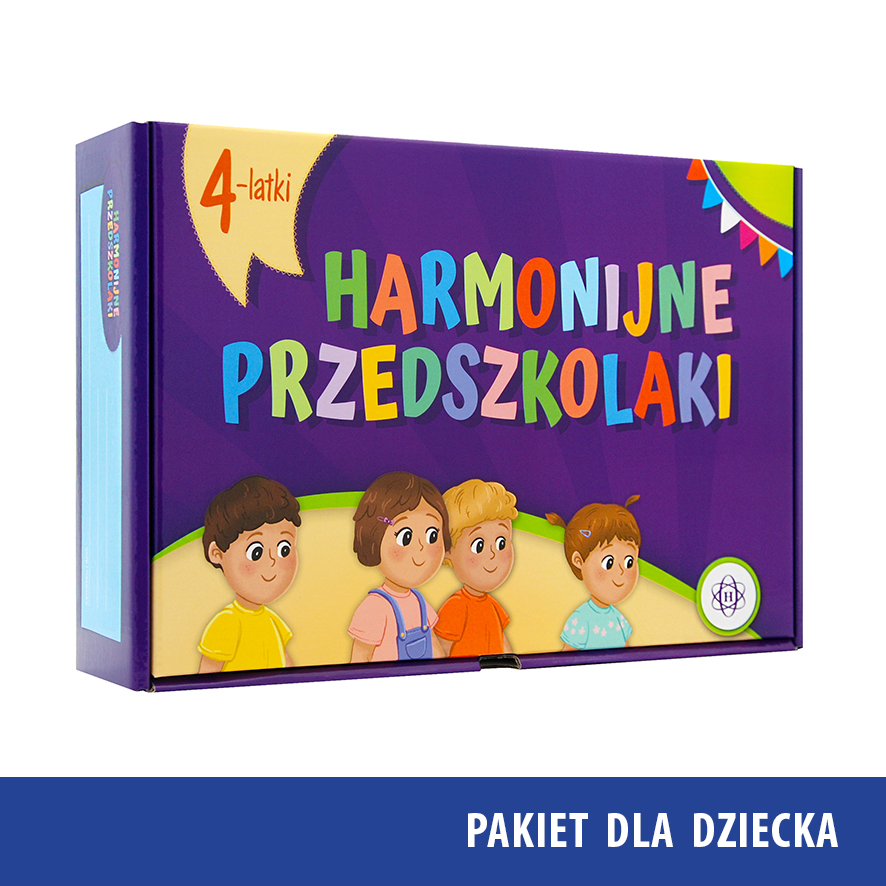 Harmonijne przedszkolaki. 4-latki. Pakiet dla dziecka