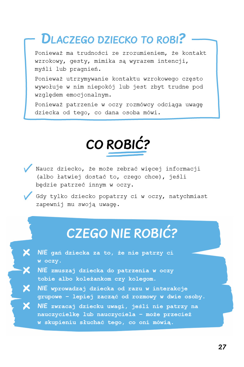 Autyzm. Co robić (a czego nie)