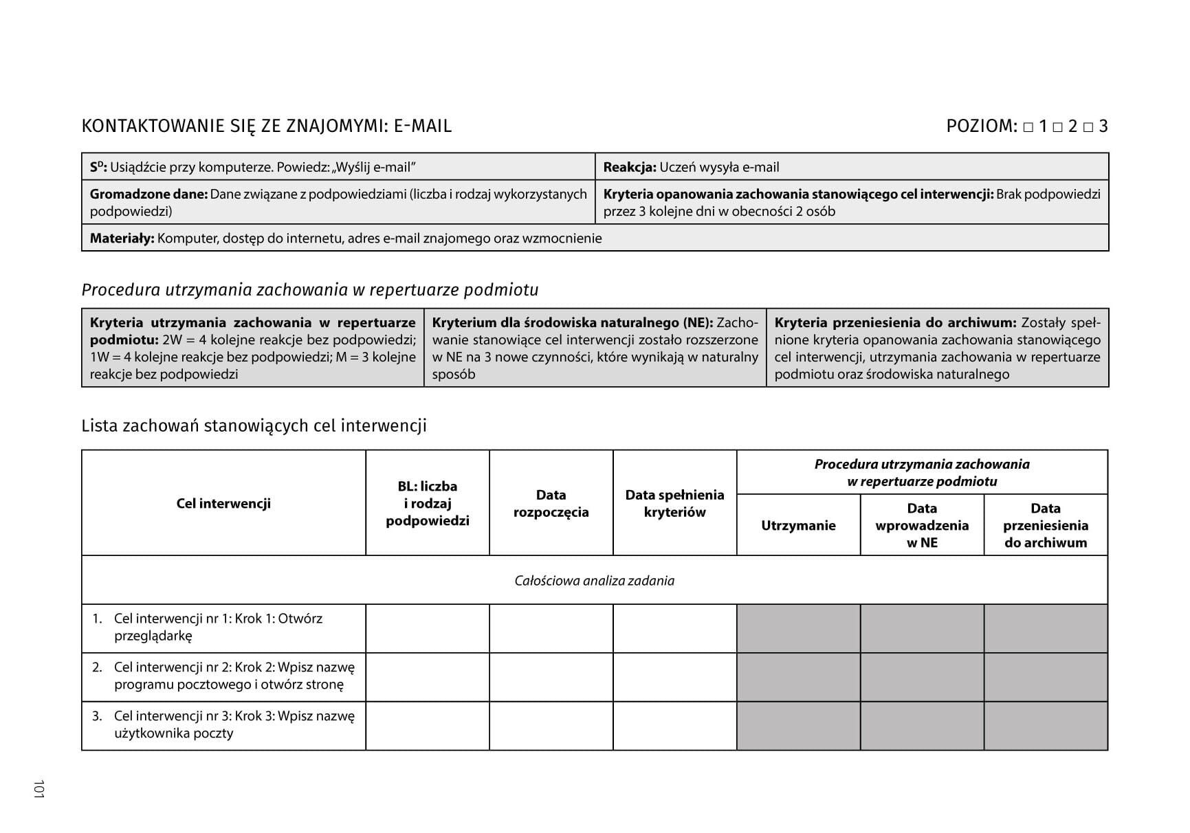 Kompletny program terapii SAZ dla osób z zaburzeniami ze spektrum autyzmu w wieku rozwojowym od 7 lat do wczesnej dorosłości