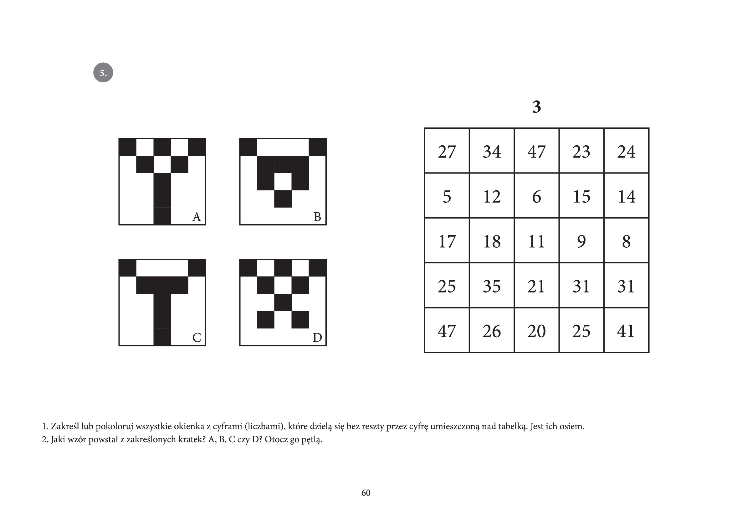 Mnożenie i dzielenie od 2 x 2 do 5 x 10 (10 x 5)