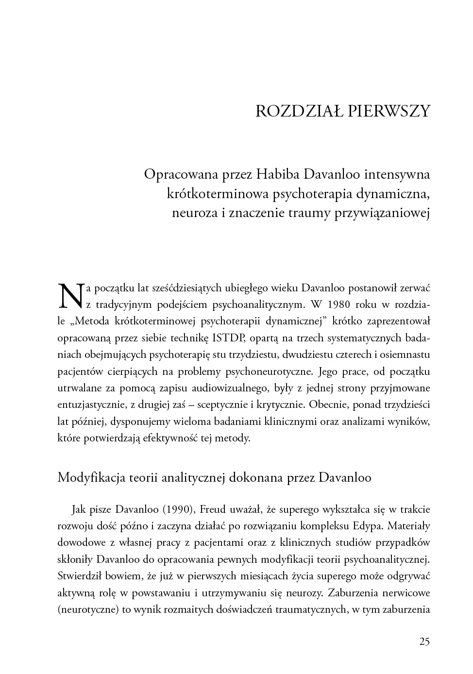 Intensywna krótkoterminowa psychoterapia dynamiczna dla praktyków