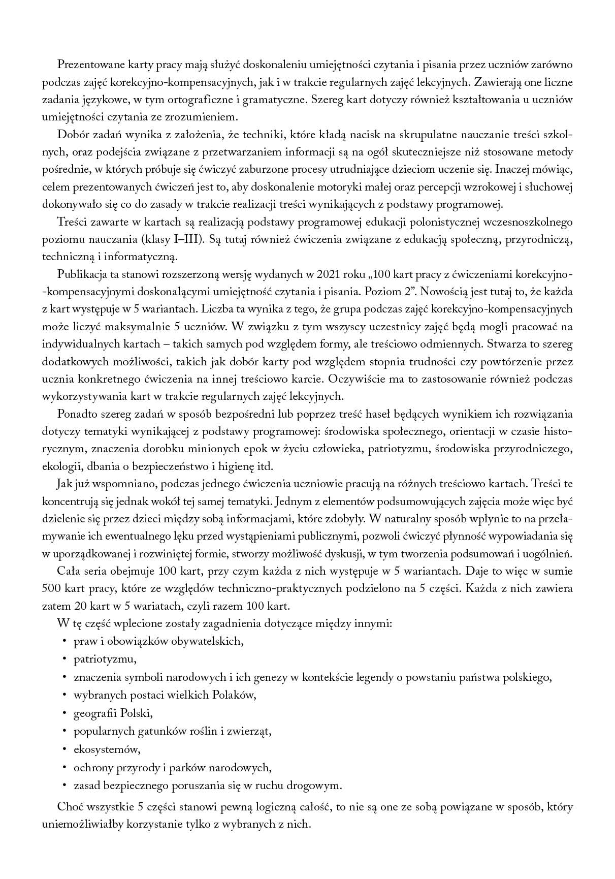 Materiały na zajęcia korekcyjno-kompensacyjne. Część A