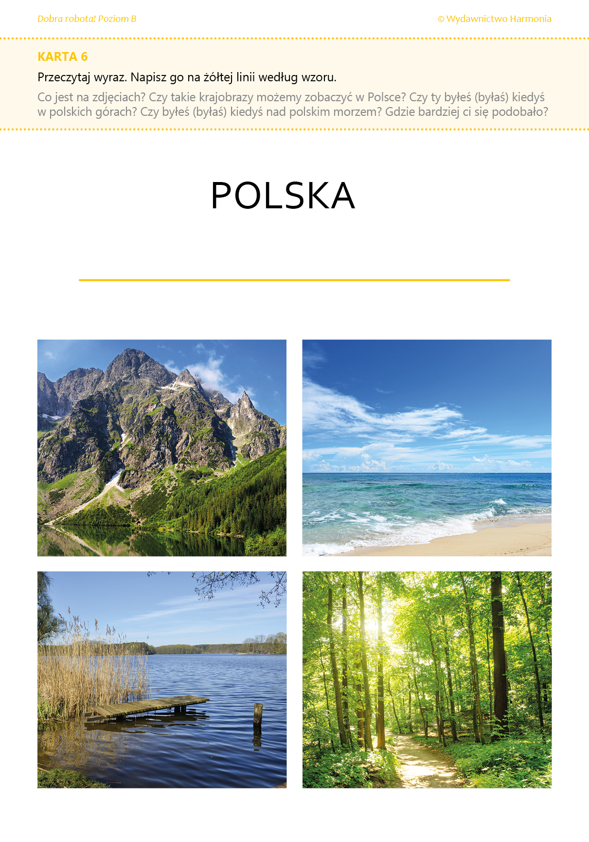 Dobra robota! Poziom B