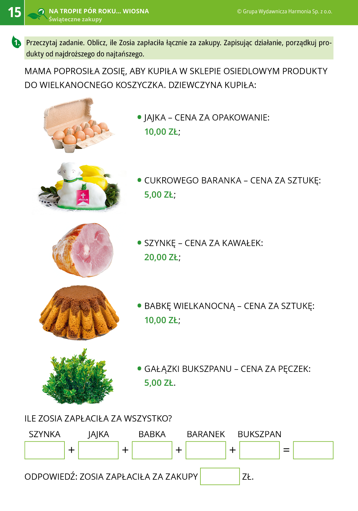 Na tropie pór roku. Wiosna