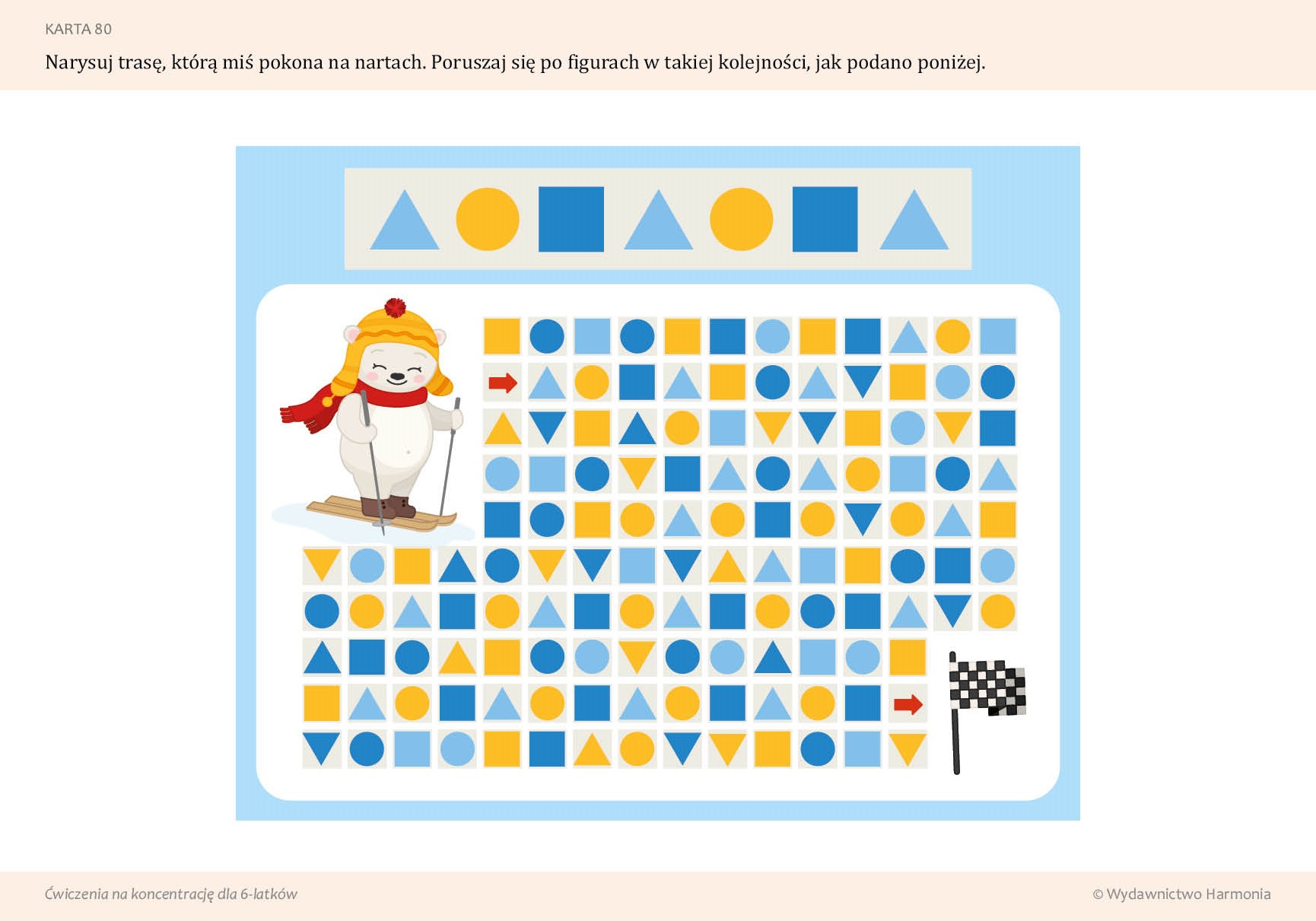 Ćwiczenia na koncentrację dla 6-latków