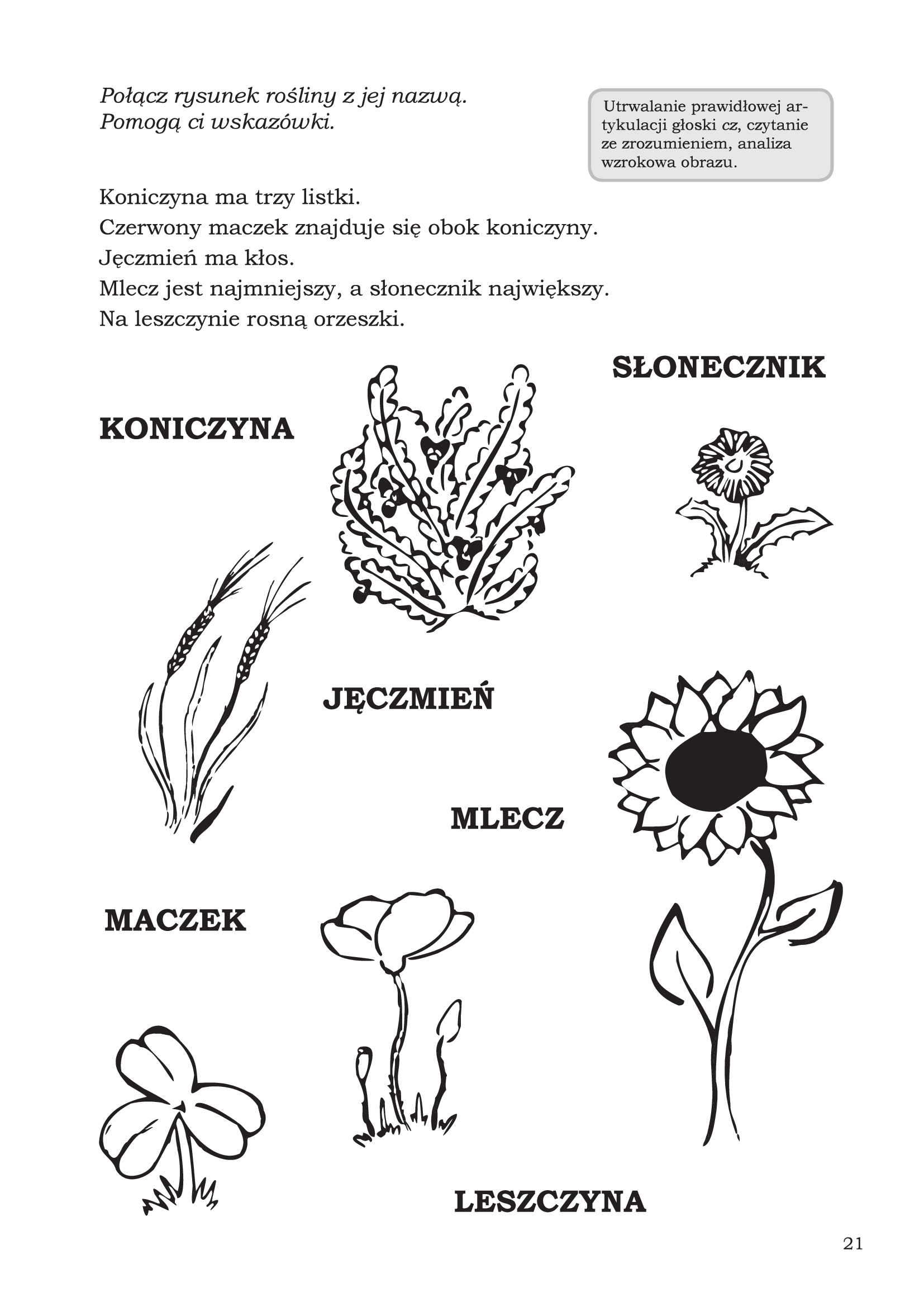 Mówię! Wierszyki i zabawy logopedyczne utrwalające prawidłową wymowę głosek sz, ż (rz), cz, dż