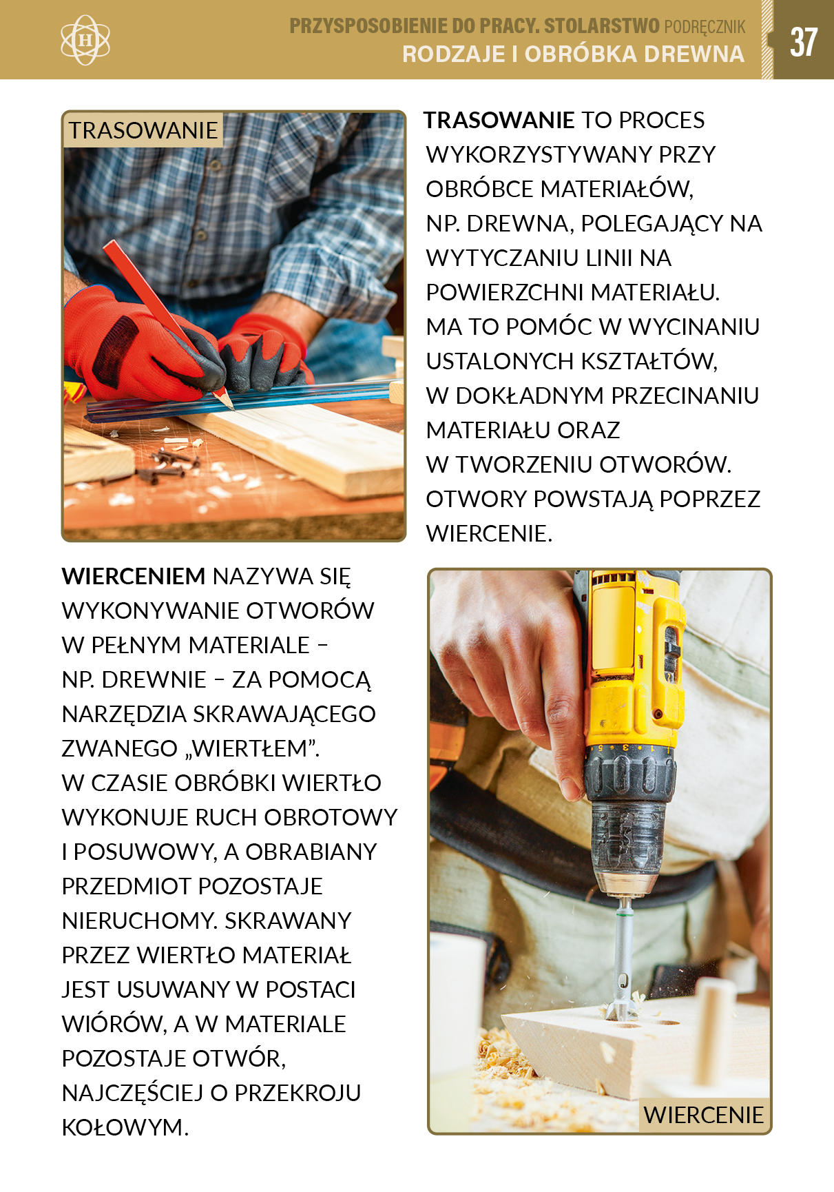 Przysposobienie do pracy. Stolarstwo. Podręcznik