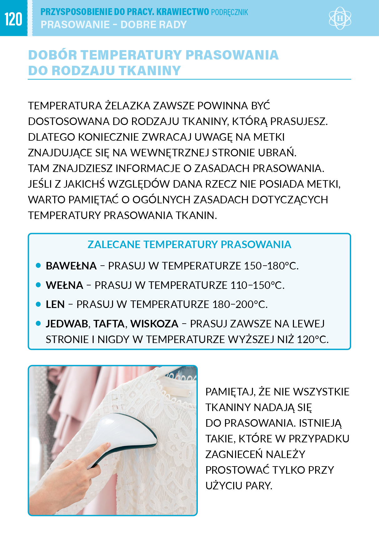 Przysposobienie do pracy. Krawiectwo. Podręcznik
