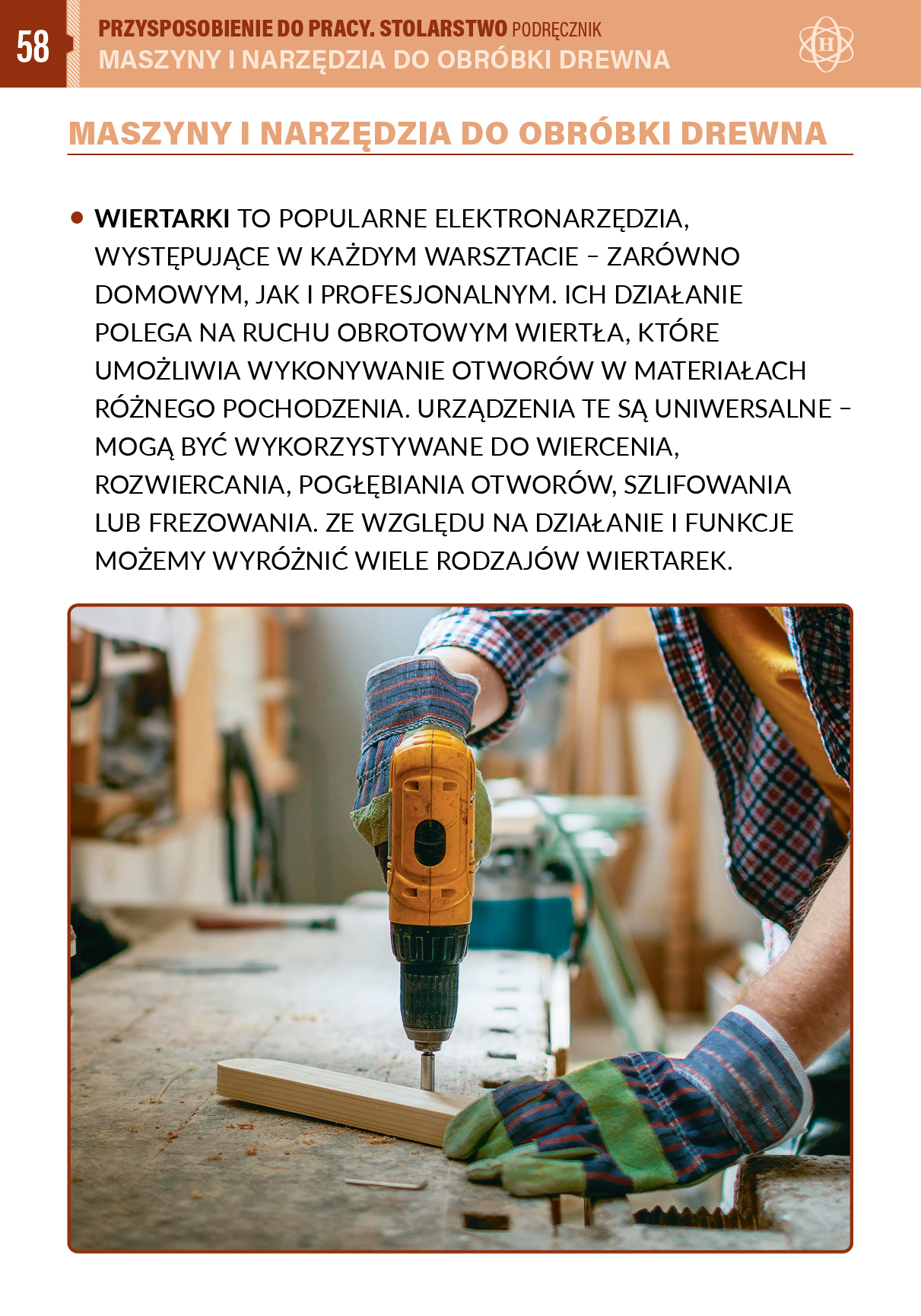 Przysposobienie do pracy. Stolarstwo