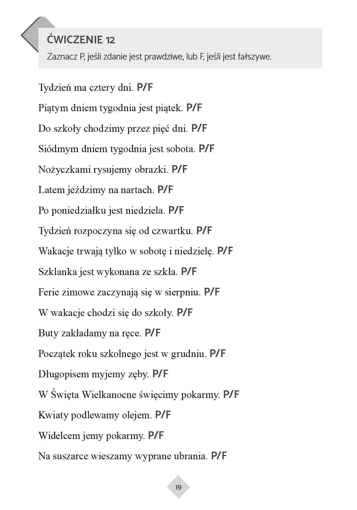 Ćwiczenia językowe. Część 2