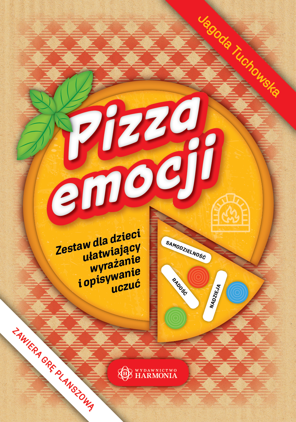 Pizza emocji. Zestaw dla dzieci ułatwiający wyrażanie i opisywanie uczuć