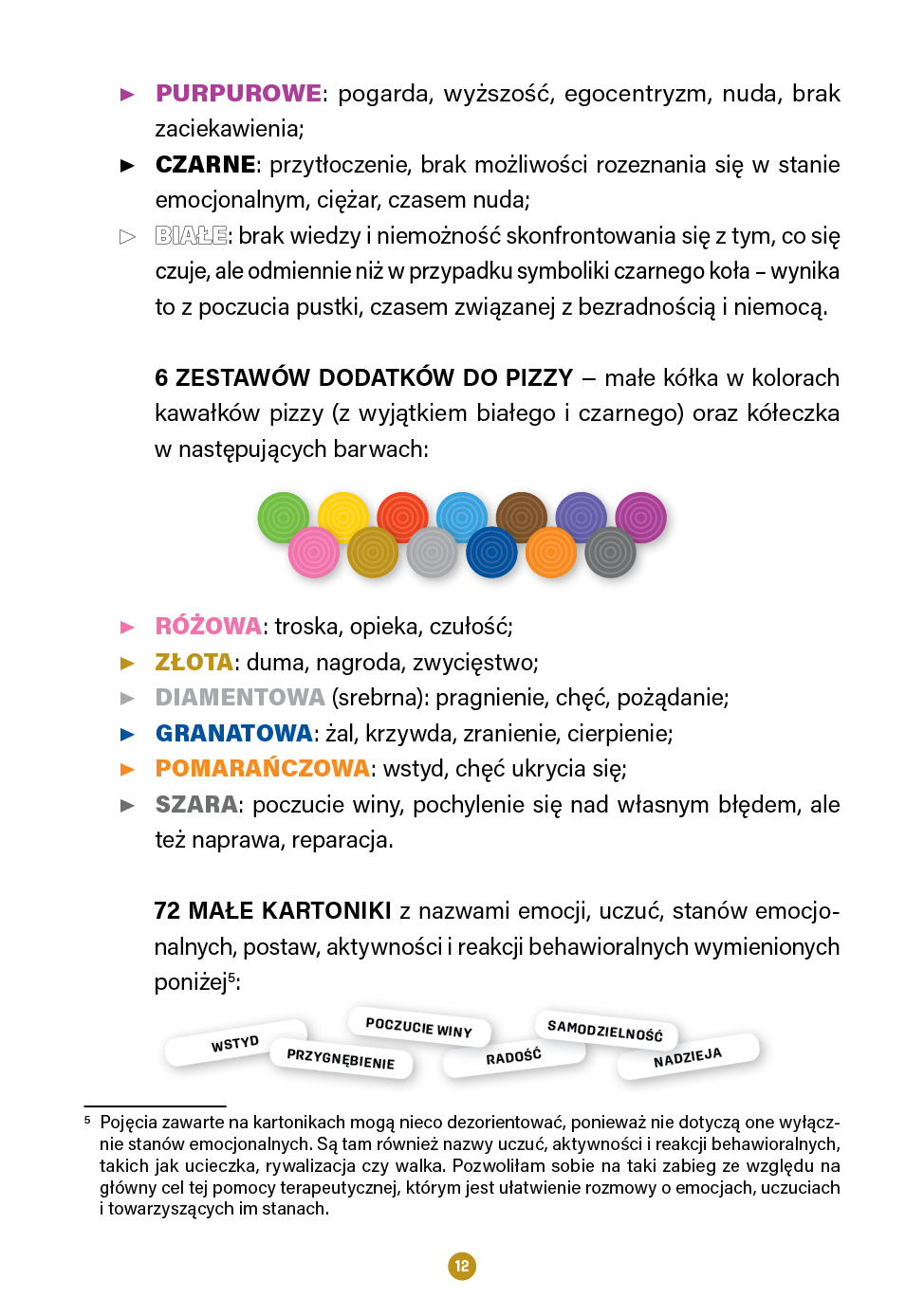 Pizza emocji. Zestaw dla dzieci ułatwiający wyrażanie i opisywanie uczuć