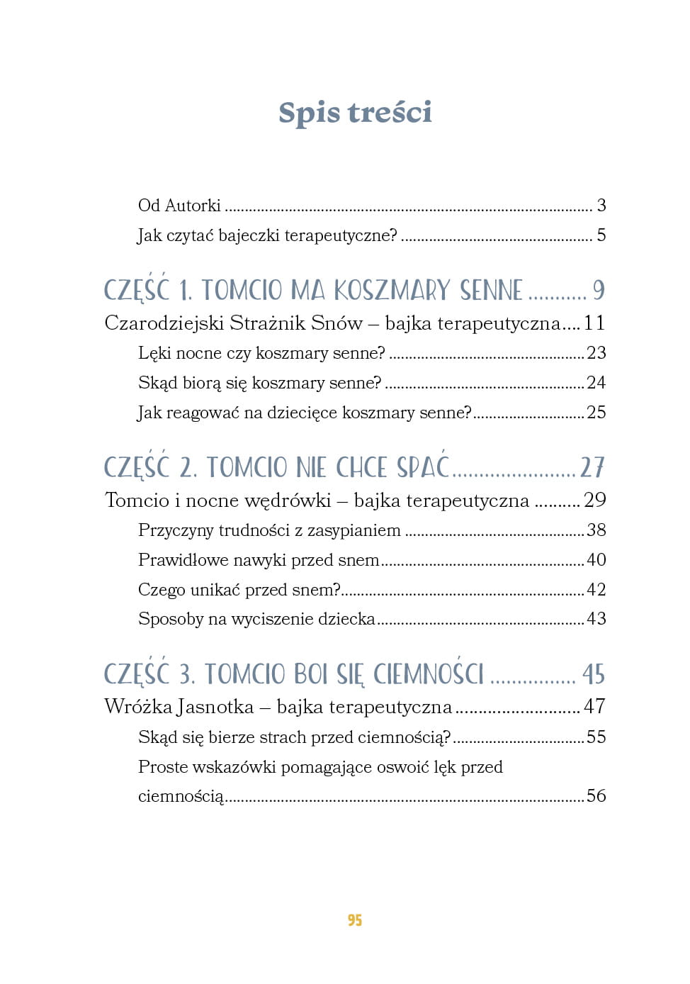 Tomcio rozwiązuje problemy. Sen