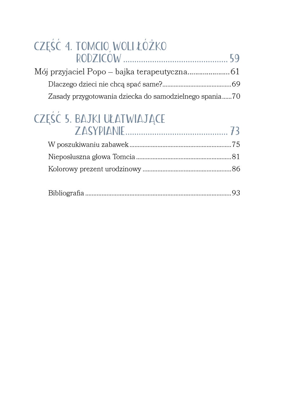 Tomcio rozwiązuje problemy. Sen