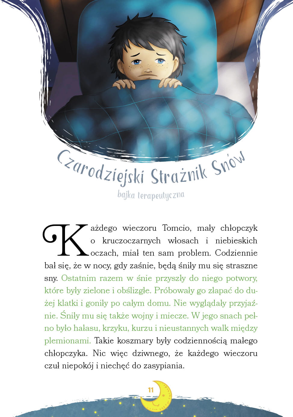 Tomcio rozwiązuje problemy. Sen