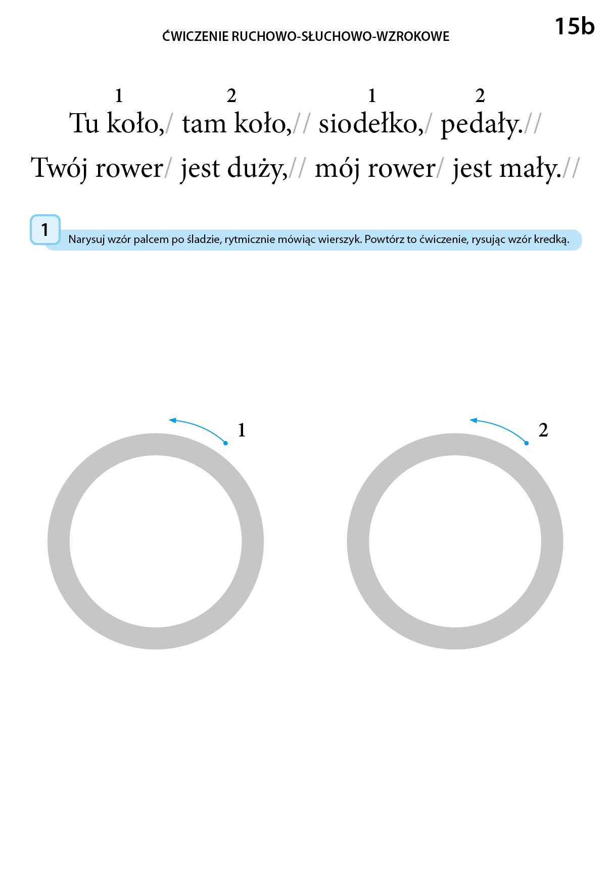 MDS. Od wierszyka do rysunku dla dzieci 3–5-letnich. Ćwiczenia