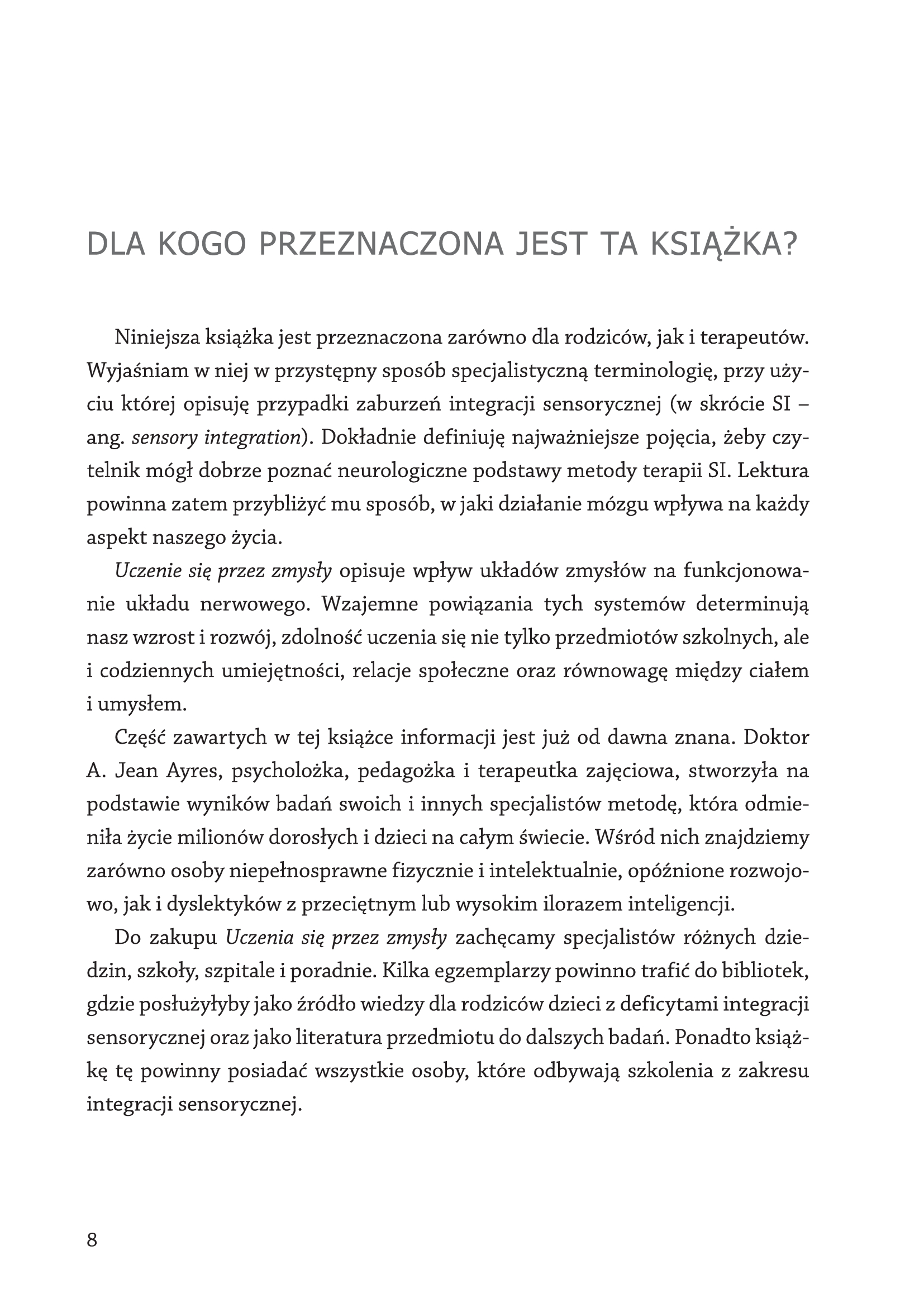 Uczenie się przez zmysły