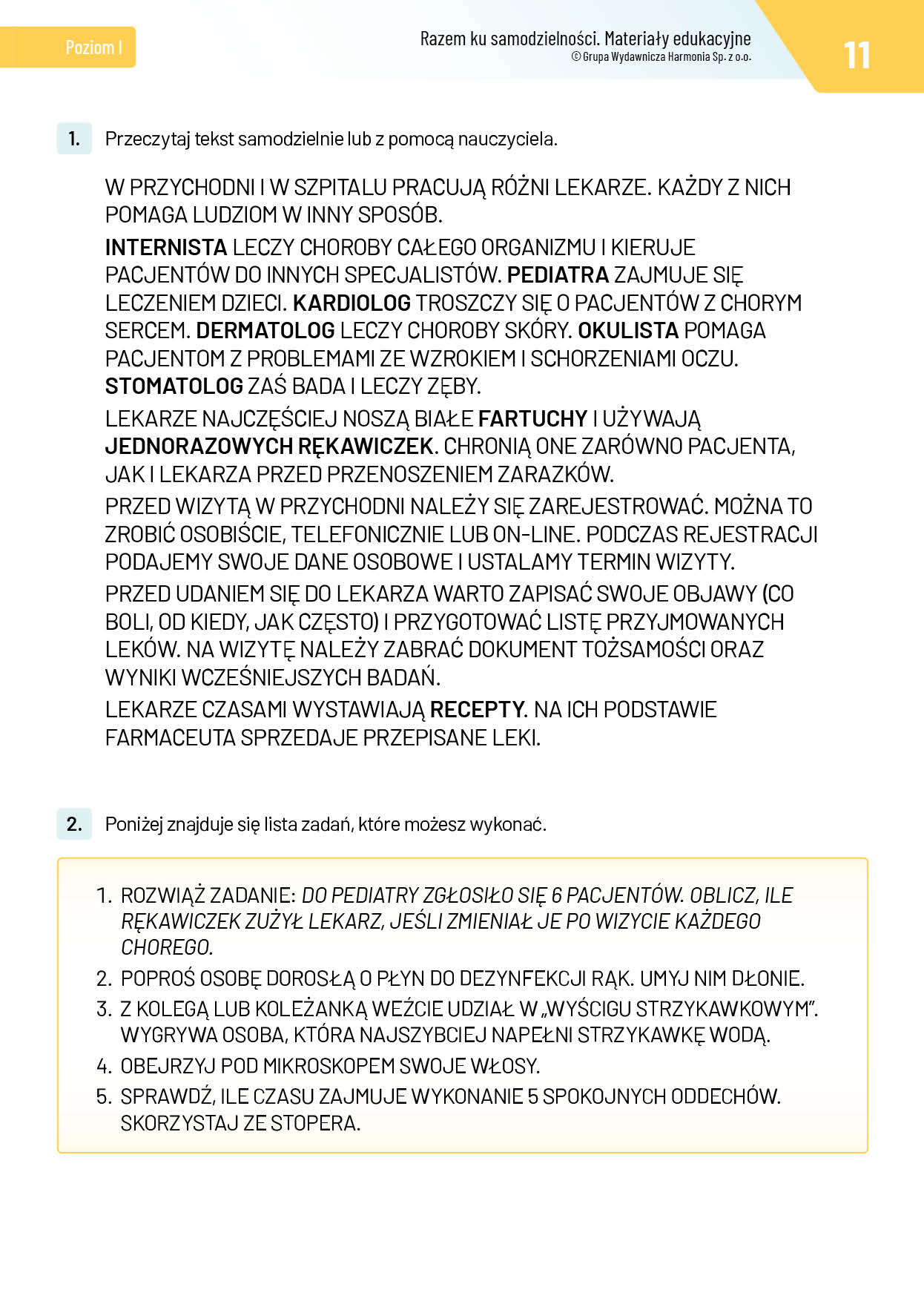 Razem ku samodzielności. Poziom I. Materiały edukacyjne Dodaj do skrótów w sekcji Default Primary tabs Widok Edytuj(aktywna karta) Zarządzaj wyświetlaniem Wariacje Klonuj Dodaj tabtamer Title Razem ku samodzielności. Poziom I. Materiały edukacyjne Podtytuł Opisy Opis  O formatach tekstu Format tekstu  Full HTML Krótki opis  O formatach tekstu Format tekstu  Full HTML Kategorie i etykiety  Kategorie Specjalne potrzeby edukacyjne -autyzm i zespół Aspergera -umiejętności samoobsługowe -rewalidacja -umiejętnośc