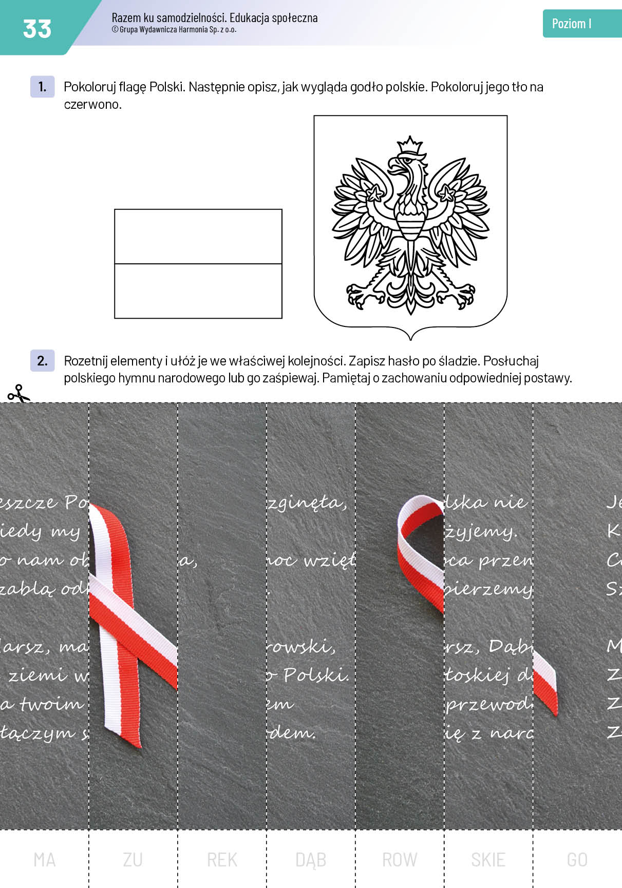 Razem ku samodzielności. Poziom I. Edukacja społeczna