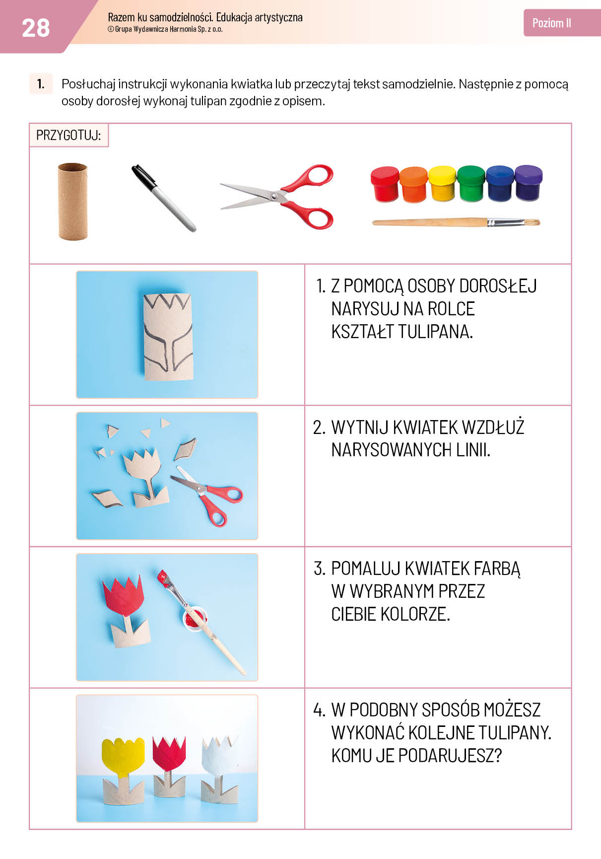 Razem ku samodzielności. Poziom II. Edukacja artystyczna