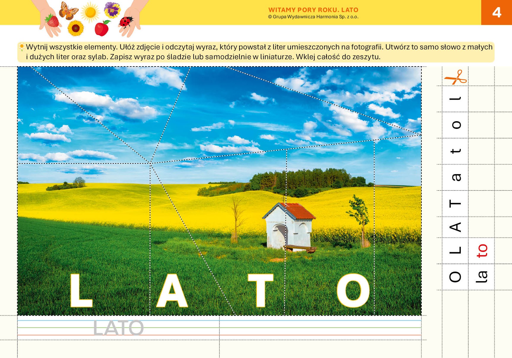Witamy pory roku. Lato