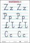 Plansza Kaligrafia 5/Wyrazy z poznanymi literami