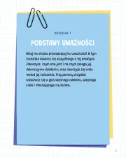 Uważność. Ćwiczenia dla dzieci w wieku 8–12 lat