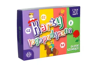Karty logopedyczne. Głoski szumiące. Komplet
