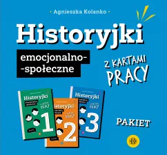 Historyjki emocjonalno-społeczne z kartami pracy. Pakiet