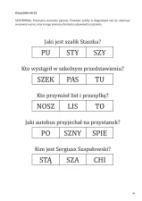 Terapia logopedyczna różnicowania artykulacji głosek sz – s, s – ś, sz – ś