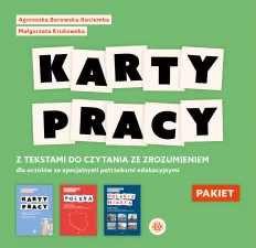 Karty pracy z tekstami do czytania ze zrozumieniem dla uczniów ze specjalnymi potrzebami edukacyjnymi. Pakiet