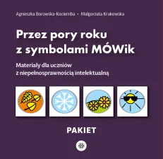 Przez pory roku z symbolami MÓWik. Pakiet