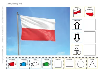 Przez pory roku z symbolami MÓWik. Lato