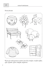 Obrazkowe ćwiczenia logopedyczne dla przedszkolaków – F, W, K, G