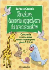 Obrazkowe ćwiczenia logopedyczne dla przedszkolaków – F, W, K, G