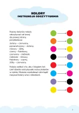 Książeczka sakkadowa do nauki czytania i ćwiczeń ruchów oczu