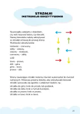 Książeczka sakkadowa do nauki czytania i ćwiczeń ruchów oczu
