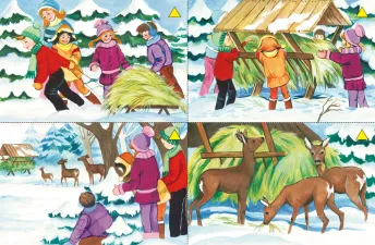 4-elementowe historyjki obrazkowe