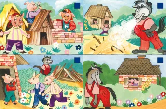 4-elementowe historyjki obrazkowe