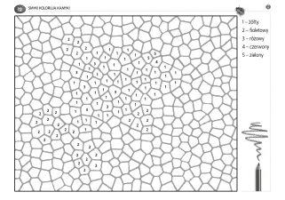 Smyki kolorują kamyki