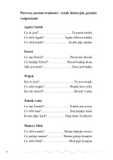  Historyjki obrazkowo-zdaniowe z pytaniami