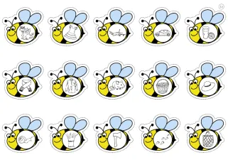 Logopedyczne pszczółki