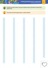 Trening grafomotoryczny z rozgrzewką