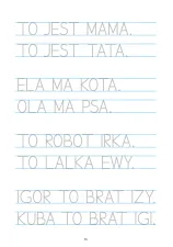 Piszę wielkie litery po śladzie 2