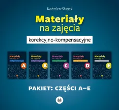 Materiały na zajęcia korekcyjno-kompensacyjne. Części A-E. Pakiet