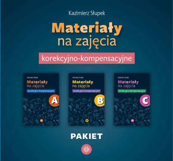 Materiały na zajęcia korekcyjno-kompensacyjne. Pakiet